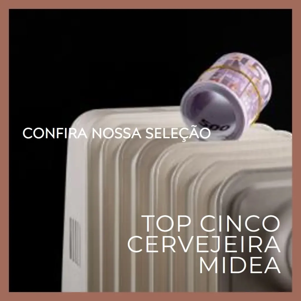 Top Cinco cervejeira midea 96 litros preta