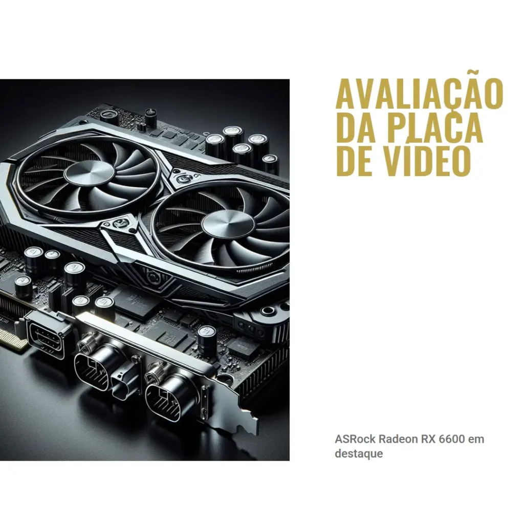 ASRock Radeon RX 6600 Challenger D com desempenho superior