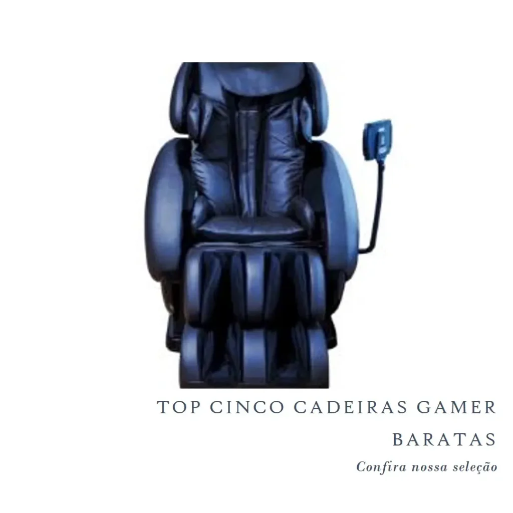 Top Cinco Modelos de cadeira gamer barata