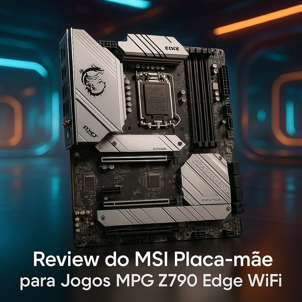 MSI Placa-mãe para Jogos MPG Z790 Edge WiFi: Performance e Tecnologia Avançada para Gamers