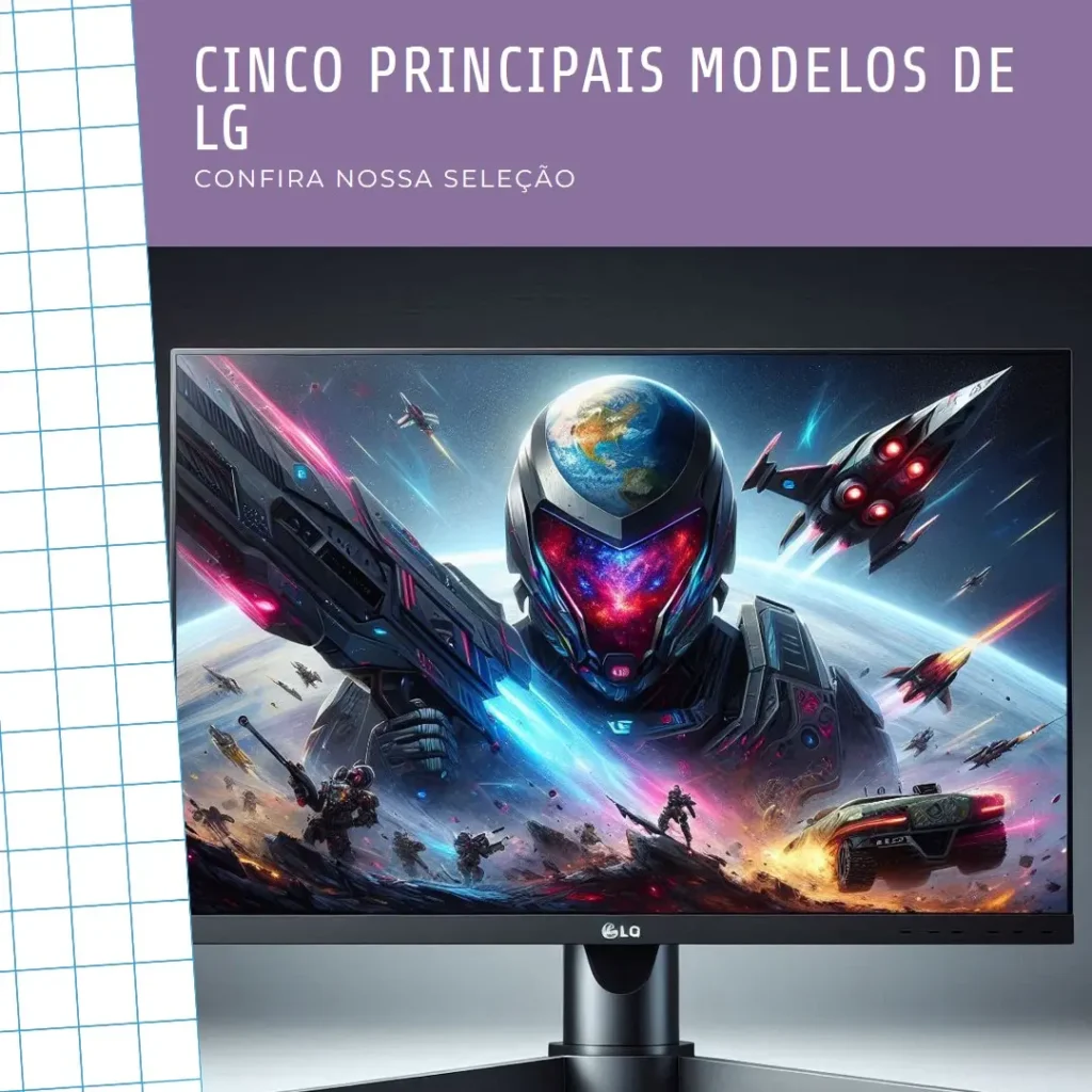 Cinco Principais Modelos de LG Ultragear 24 polegadas 144hz