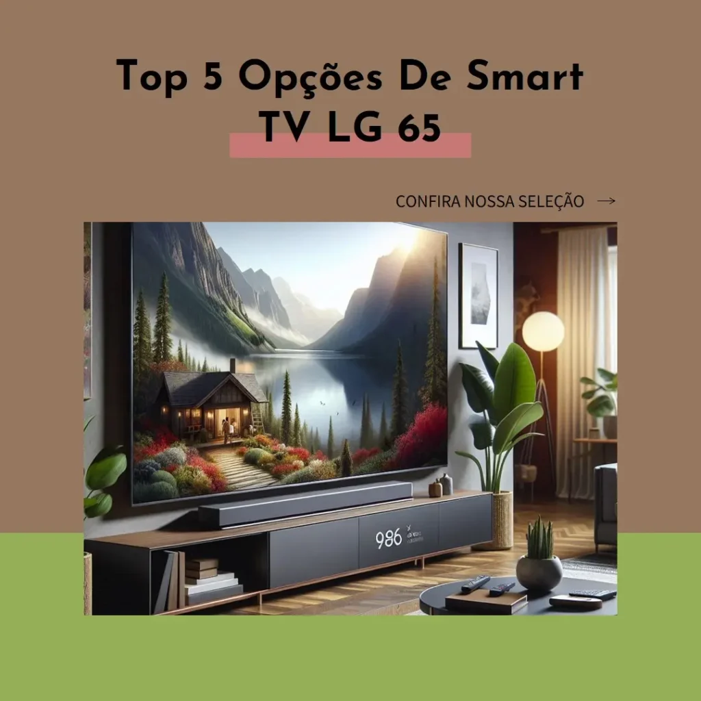 Top 5 Opções de smart TV LG 65