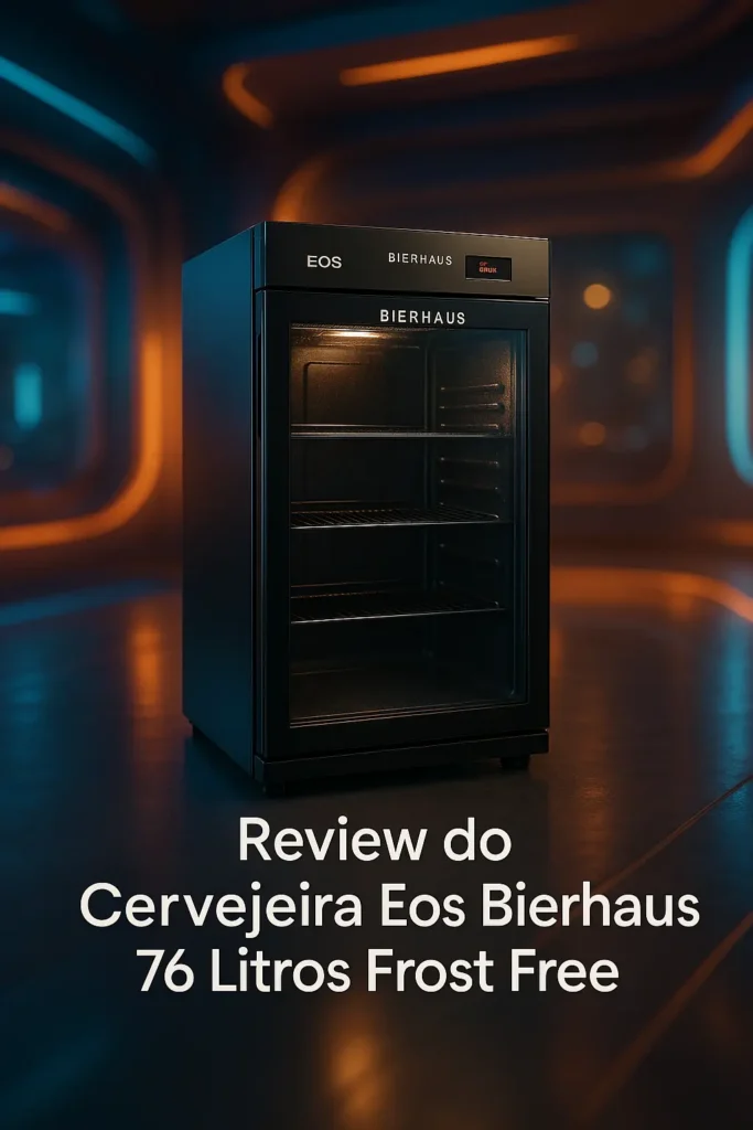 Cervejeira Eos Bierhaus 76 Litros Frost Free: Eficiência e Design Inovador