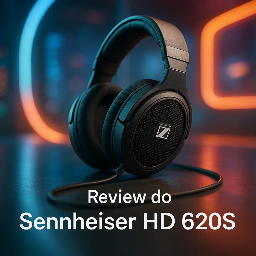 Sennheiser HD 620S: Fones de Ouvido Audiófilos Fechados com Fio