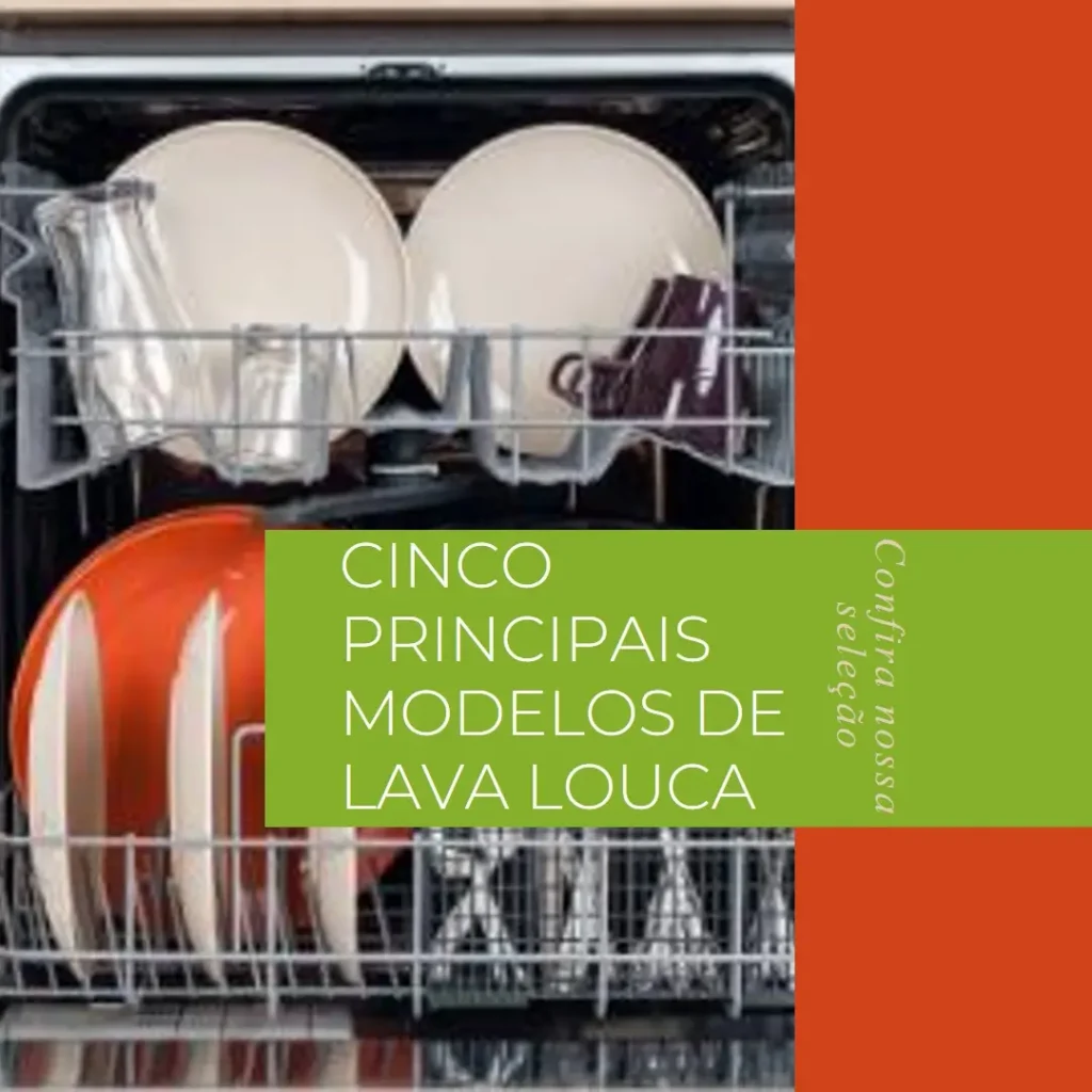 Cinco Principais Modelos de lava louca 6 servicos