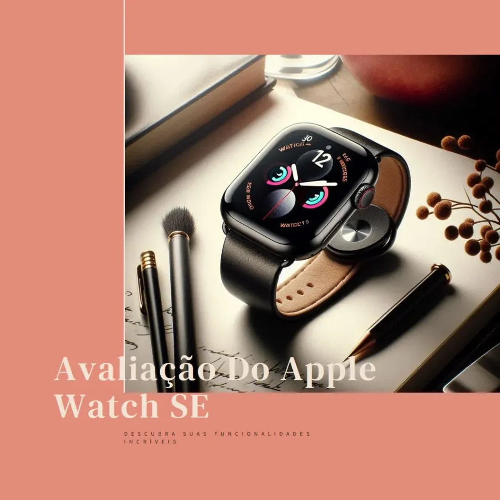 Apple Watch SE GPS 44mm com Pulseira Loop Esportiva