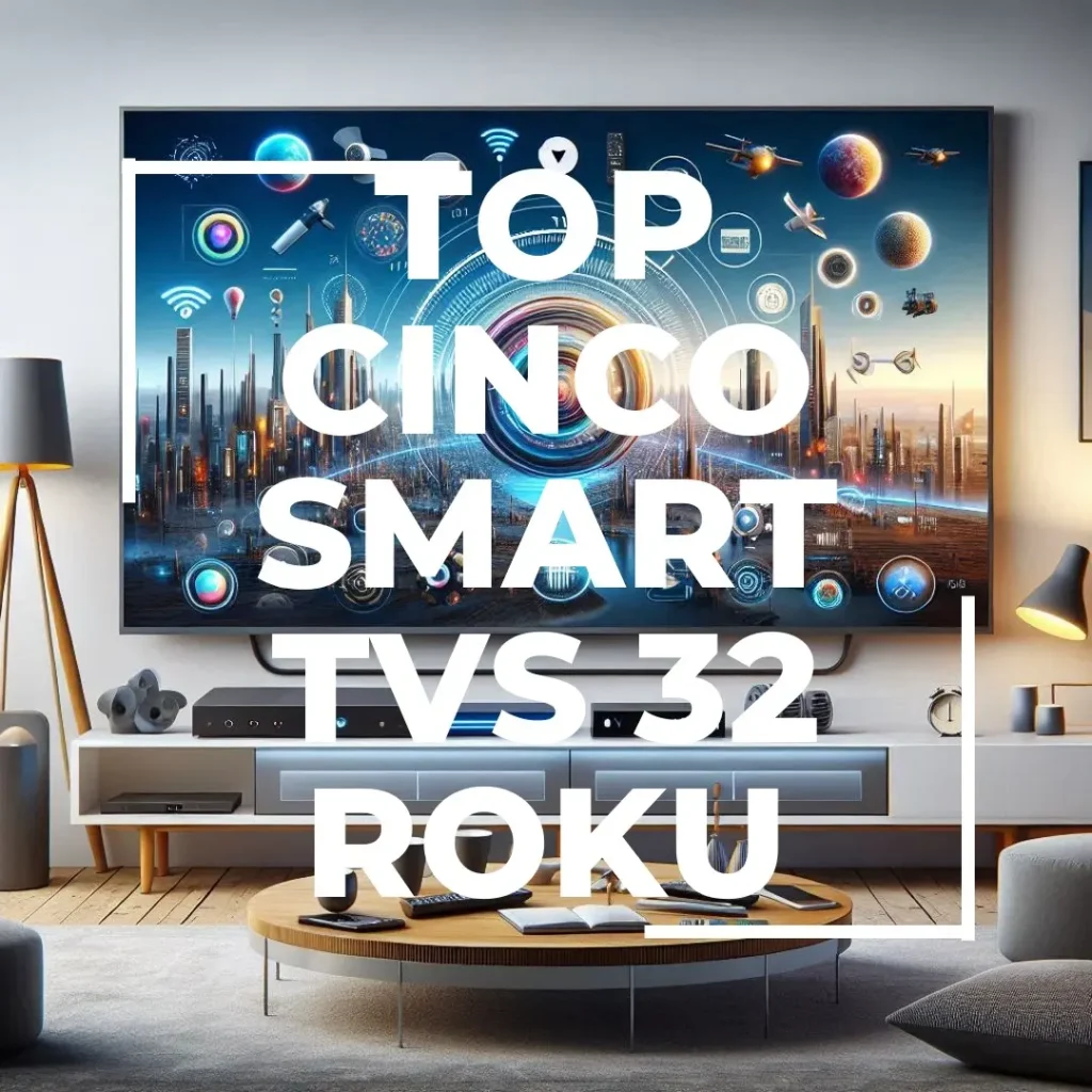 Top Cinco smart TV 32 Roku