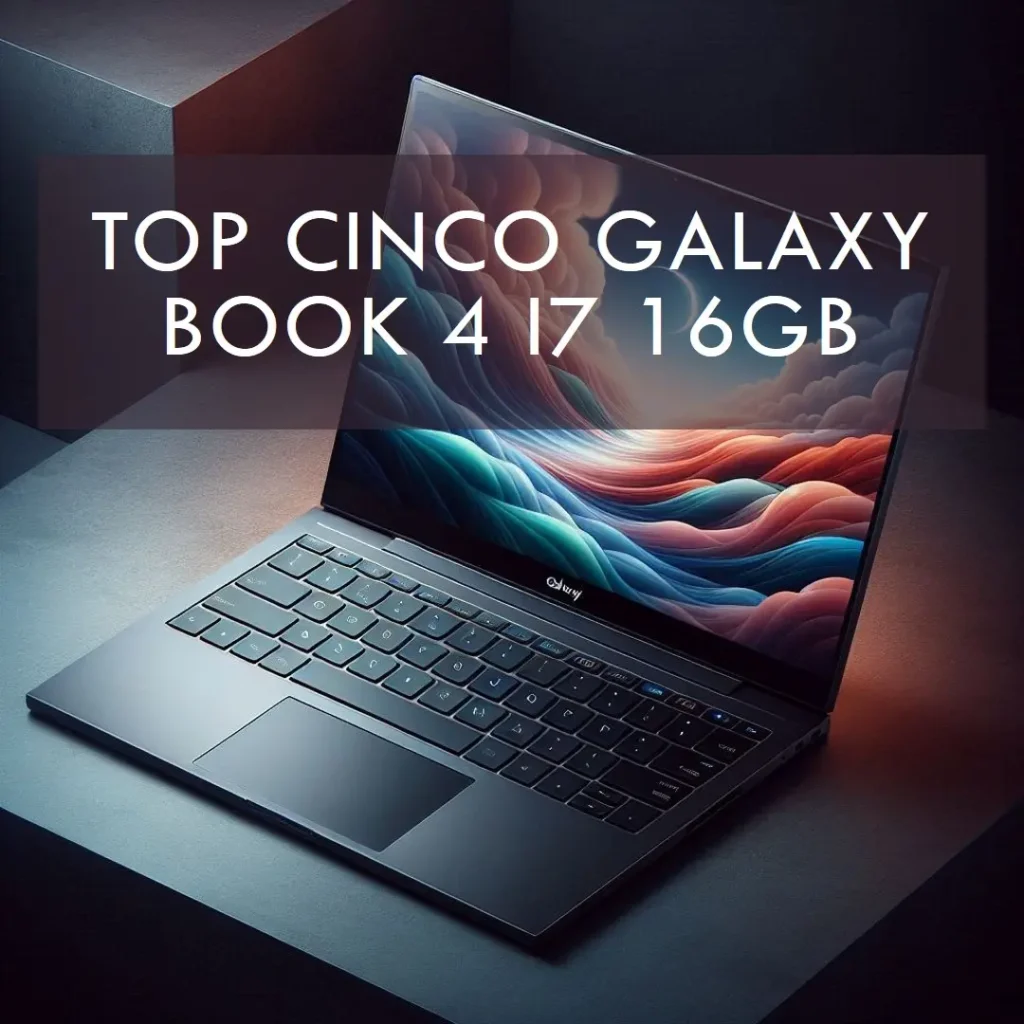 Top Cinco  galaxy book 4 i7 16gb
