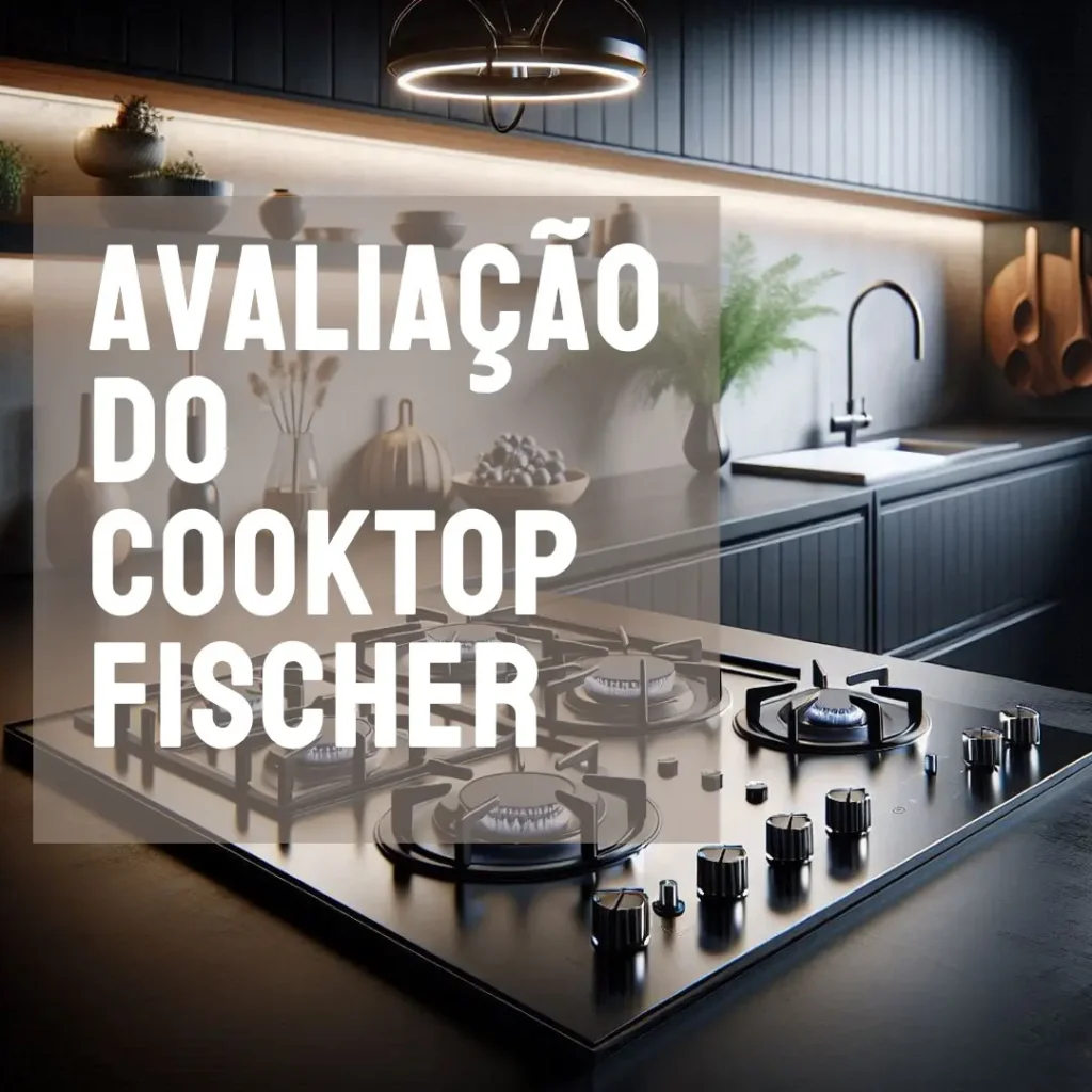 Fischer Cooktop 5 Bocas Platinium Mesa Prime Bivolt