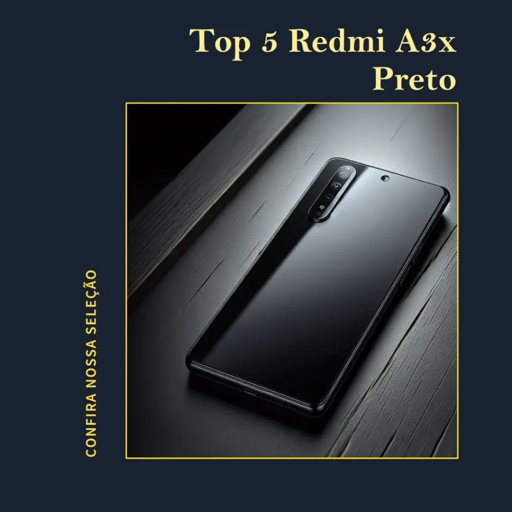 Top 5 Redmi A3x preto