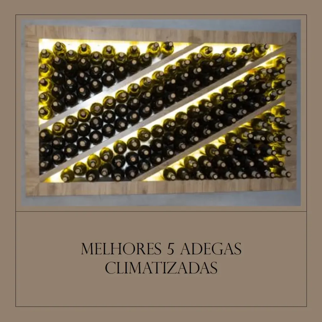 Melhores 5 adega climatizada de vinhos