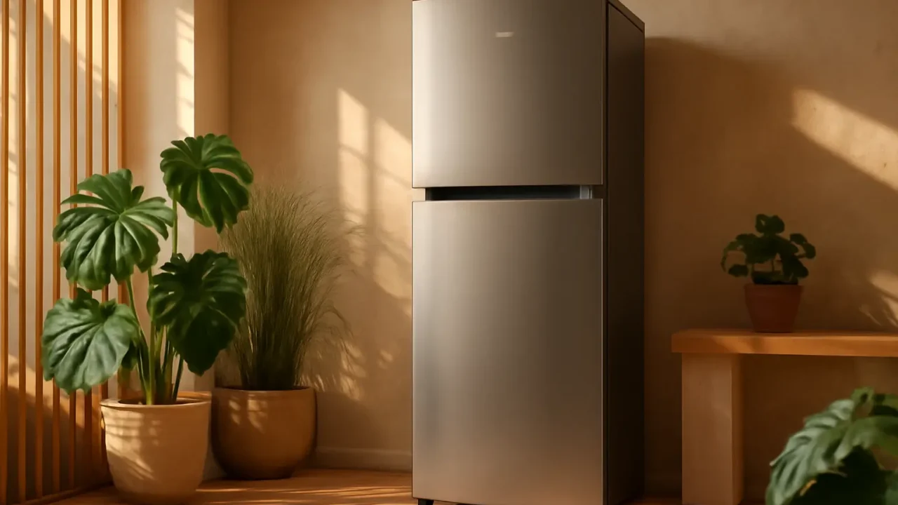 Geladeira Panasonic A+++ Frost Free 387L Aço Escovado