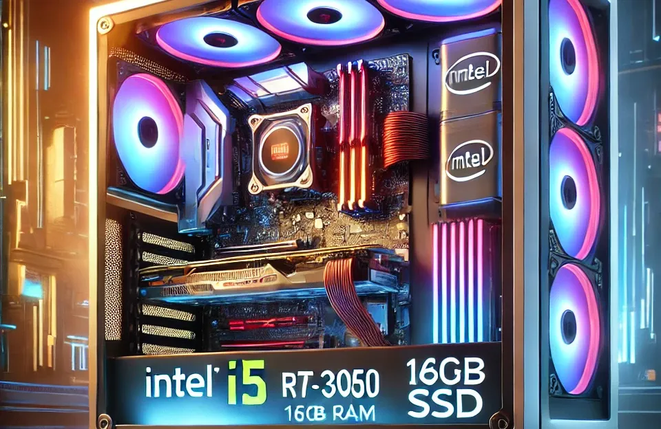 Monte seu PC: Intel i5-13400F, RTX 3050, 16GB, 480GB SSD