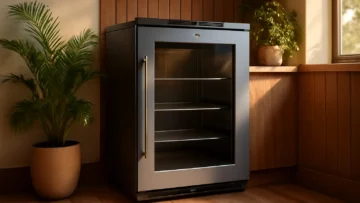 Cervejeira Eos Bierhaus 100L Frost Free Inox Titanium ECE110