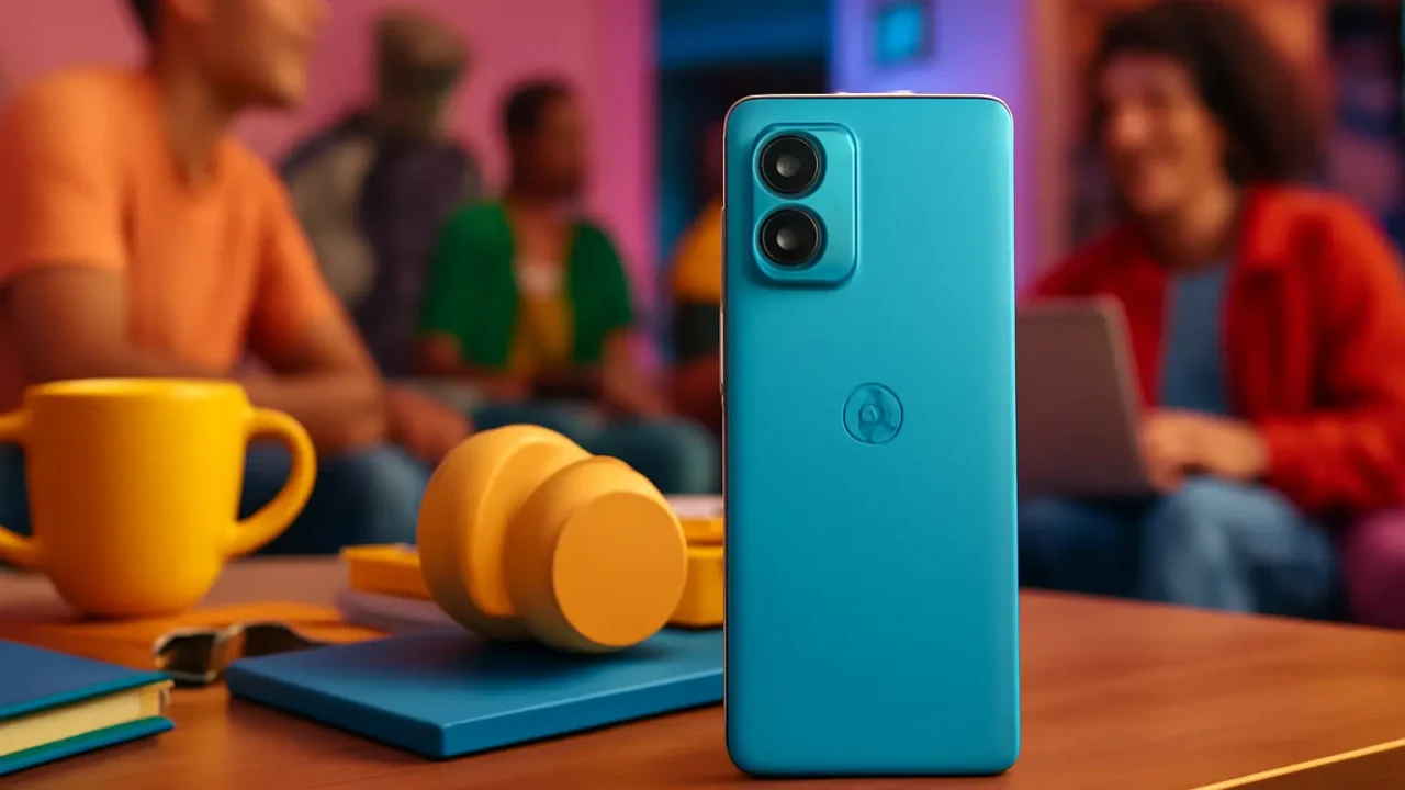 Smartphone Motorola Edge 40 Neo 256GB 8GB RAM Boost Caneel Bay - Vegan Leather