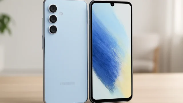 Samsung Galaxy A35 5G, Câmera Tripla até 50MP, Tela 6.6", 256GB Azul Claro