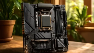 Placa Mãe Gigabyte B650M Gaming WiFi com Chipset B650 e Suporte DDR5