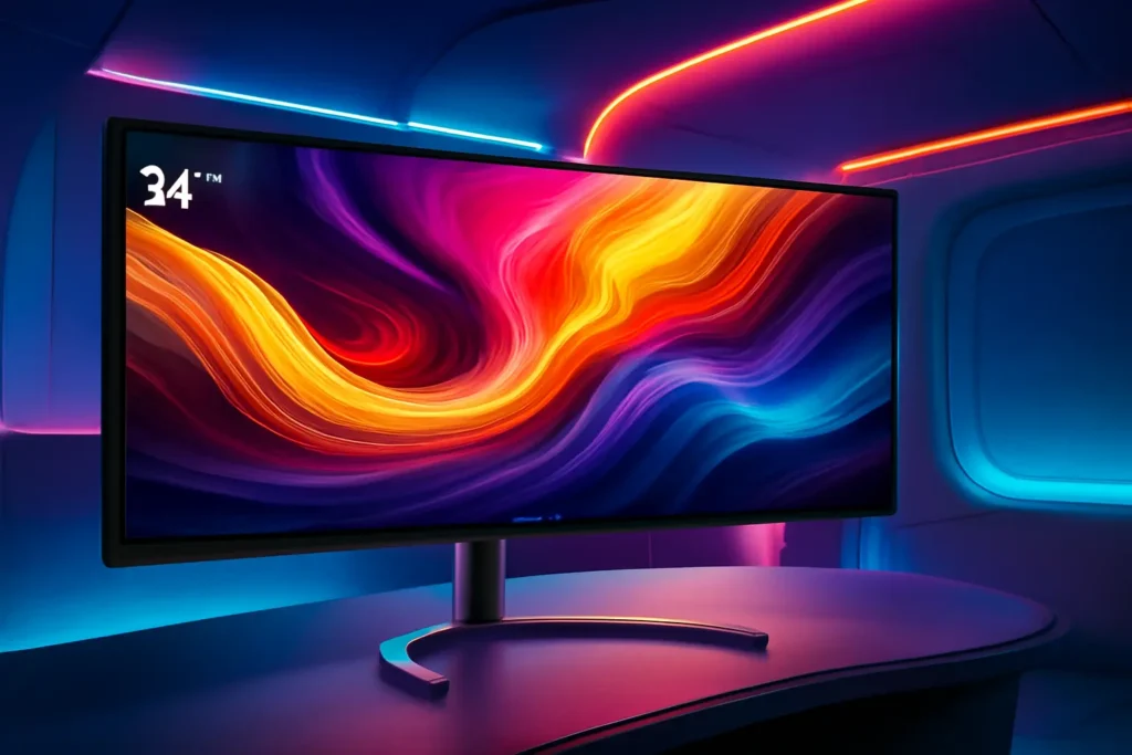 Top Cinco 34 ultrawide LG monitor