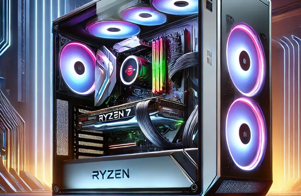Monte seu PC: Ryzen 7 5700X3D, RTX 4060 8GB, 16GB, 480GB SSD