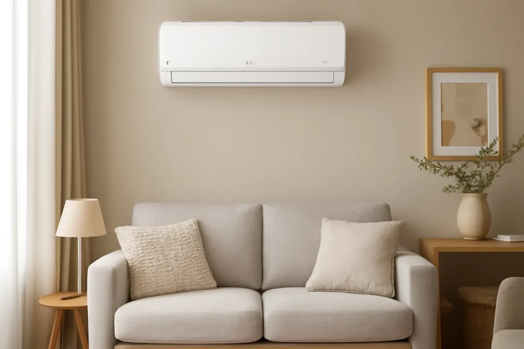 Principais Cinco split LG dual inverter 18000 btus quente e frio