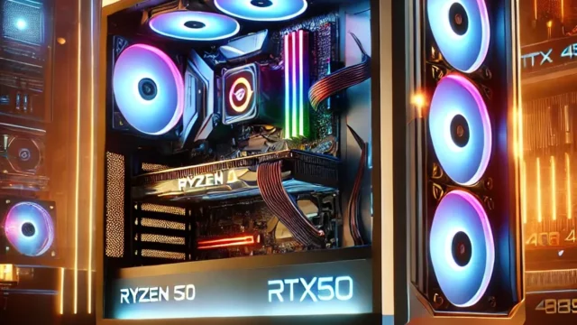 Monte seu PC: Ryzen 5 5500, RTX 4060, 16GB, 480GB SSD