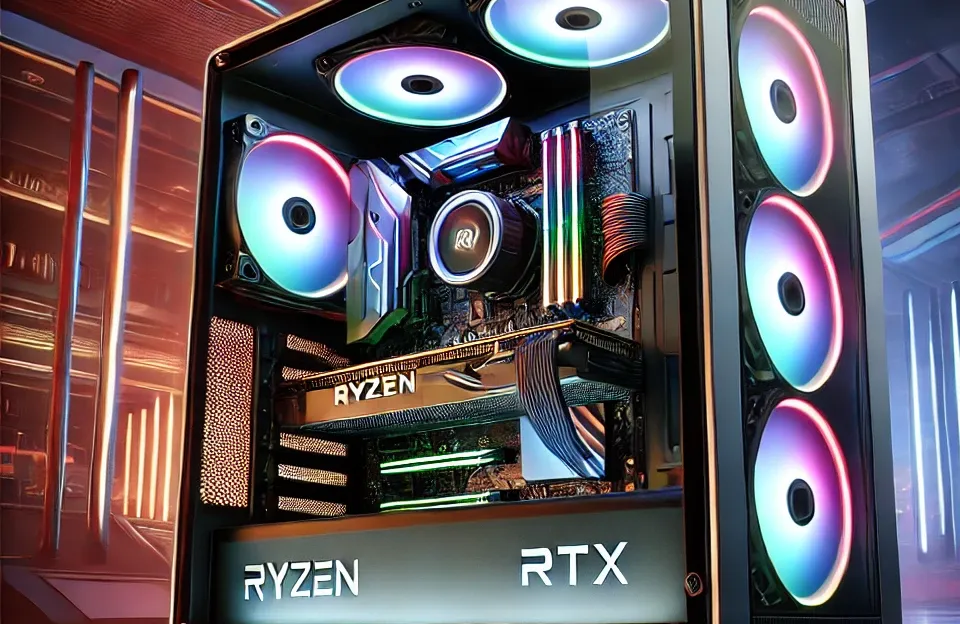 Monte seu PC: Ryzen 5 5600X, RTX 3050, 16GB, 480GB SSD