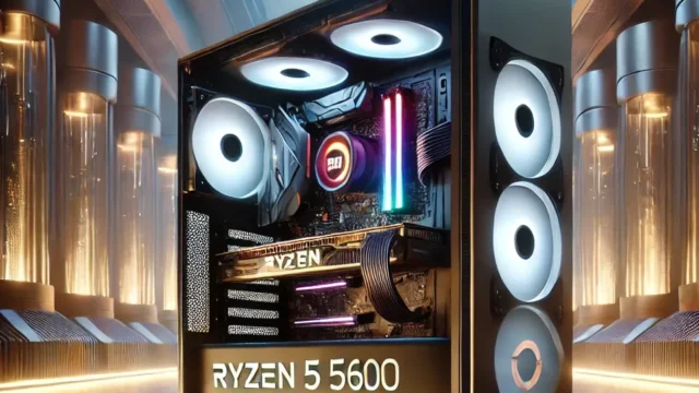 Monte seu PC: Ryzen 5 5600, RTX 3050, 16GB, 480GB SSD