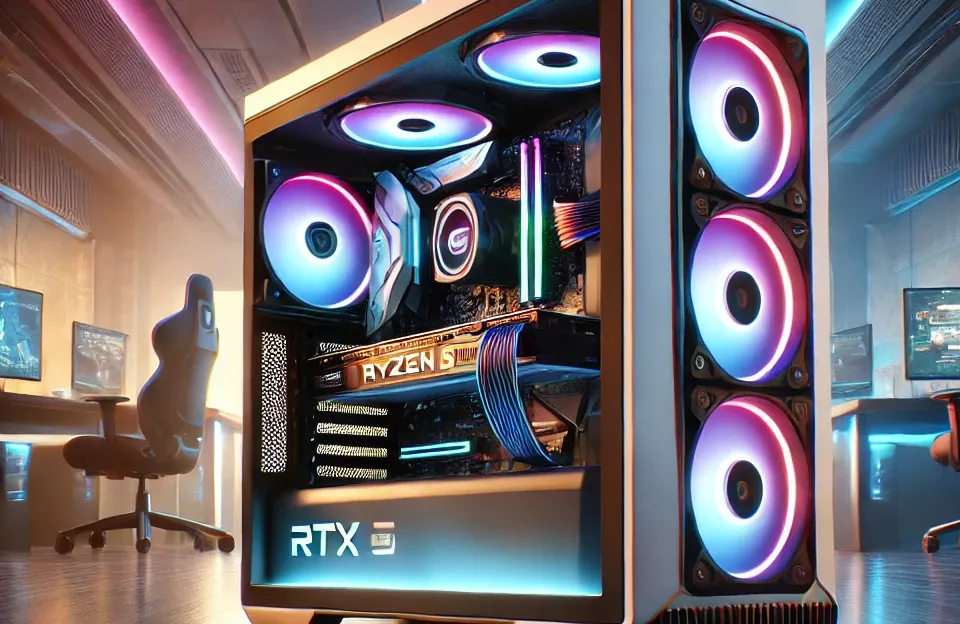 Monte seu PC: Ryzen 5 4500, RTX 3050, 16GB, 480GB SSD