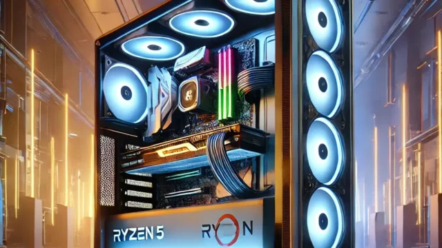 Monte seu PC: Ryzen 5 5500, RTX 4060, 16GB, 480GB SSD