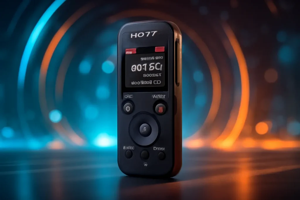 Principais Cinco mini gravador de voz Sony