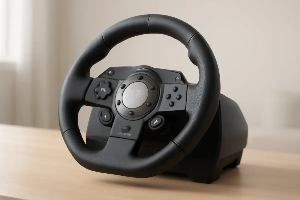 Principais Cinco volante logitech gt driving force
