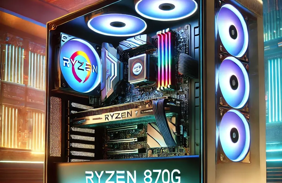 Monte seu PC: Ryzen 7 8700G, 16GB DDR5, 480GB SSD