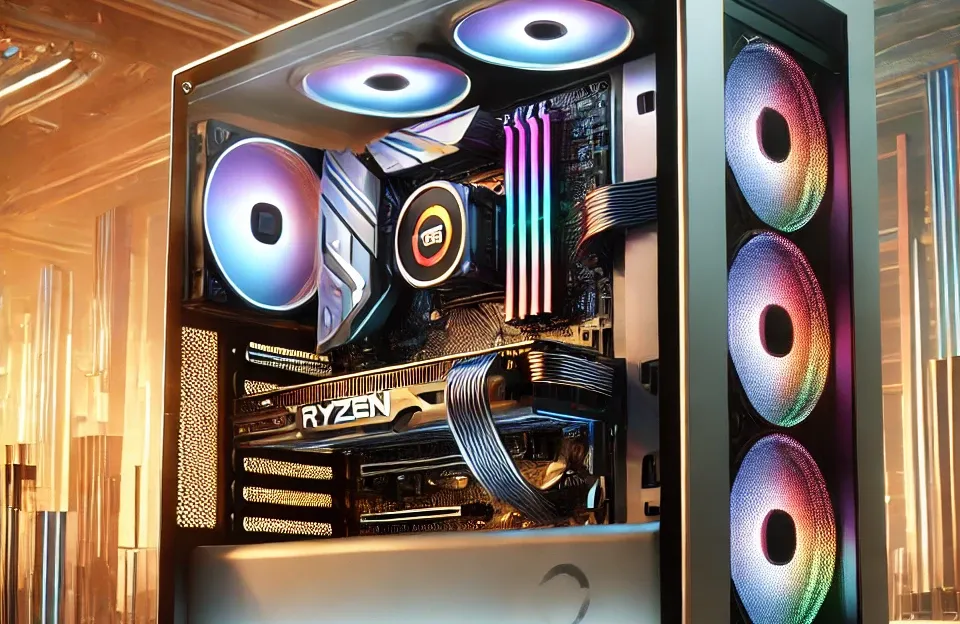 Monte seu PC: Ryzen 5 8500G, 16GB DDR5, 240GB SSD