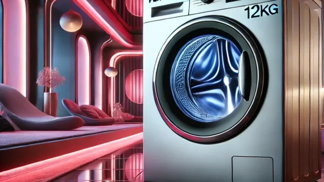 Máquina de Lavar Panasonic 12kg com Alta Eficiência