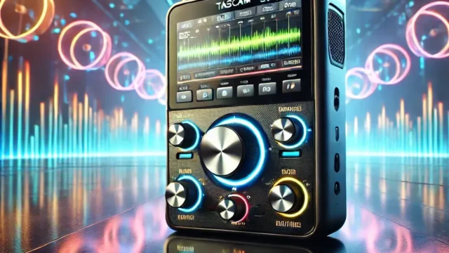 Tascam DR-40X Gravador de Campo Portátil 4 Canais