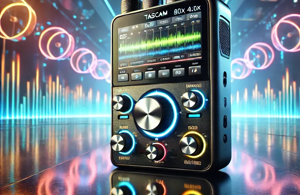 Tascam DR-40X Gravador de Campo Portátil 4 Canais