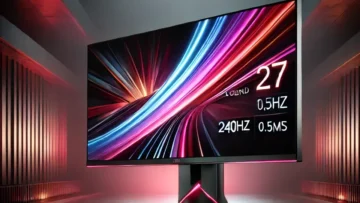 Monitor Gamer AOC LEGEND 27 240Hz 0,5ms com desempenho ultra rápido