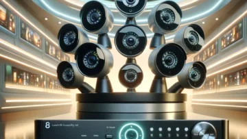 Kit CFTV 8 Câmeras Intelbras com DVR 1TB e Acesso Remoto