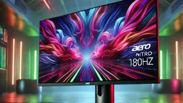 Monitor Acer Nitro 27” IPS com 180Hz e HDR10