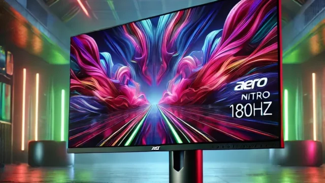 Monitor Acer Nitro 27” IPS com 180Hz e HDR10