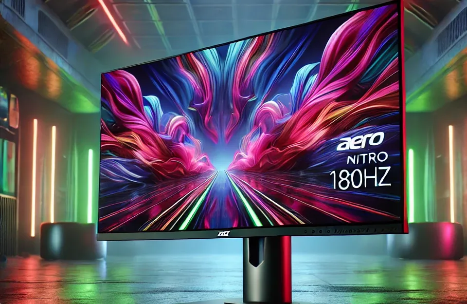 Monitor Acer Nitro 27” IPS com 180Hz e HDR10