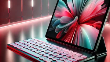 Capa com teclado para iPad 10ª geração com trackpad e Smart Connector