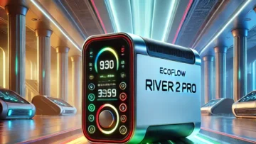 ECOFLOW Estação de Energia Portátil RIVER 2 Pro: Carregamento Rápido e Potência para Acampamentos e Uso Doméstico