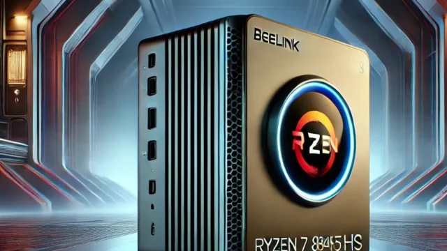 Beelink Mini PC para Jogos SER8: Desempenho Poderoso com AMD Ryzen 7 8845HS