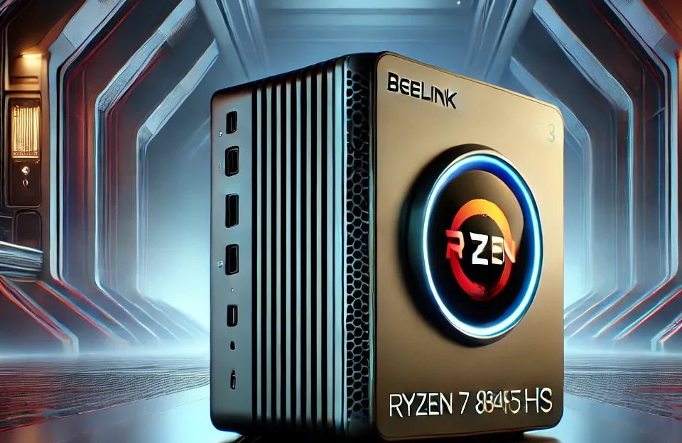 Beelink Mini PC para Jogos SER8: Desempenho Poderoso com AMD Ryzen 7 8845HS