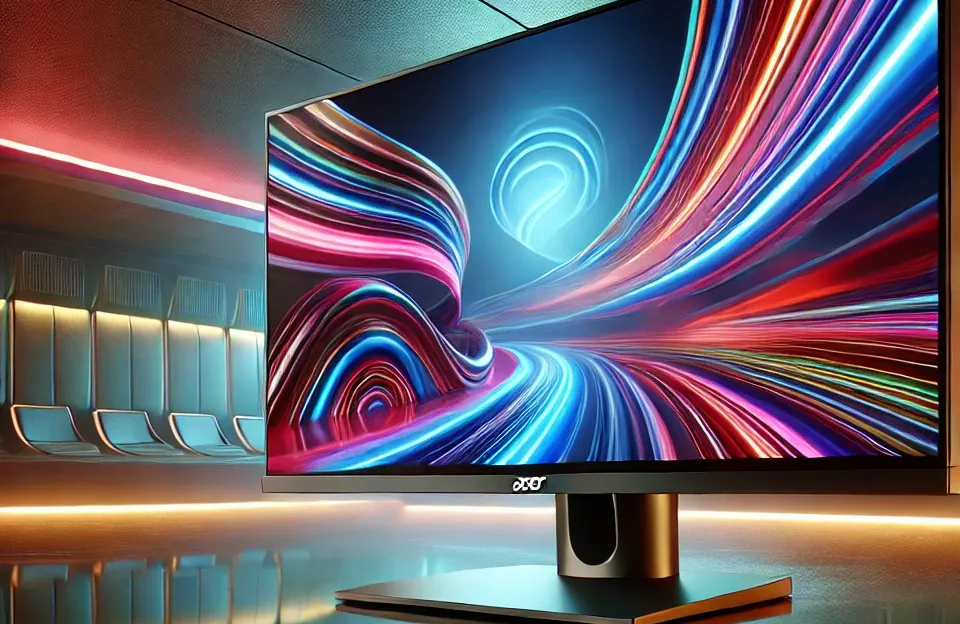 Acer Nitro Monitor IPS 23.8" com 180Hz e HDR10