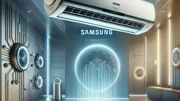 Samsung Ar-condicionado Split Inverter WindFree Connect AI 24.000 BTUs Frio Sem Vento