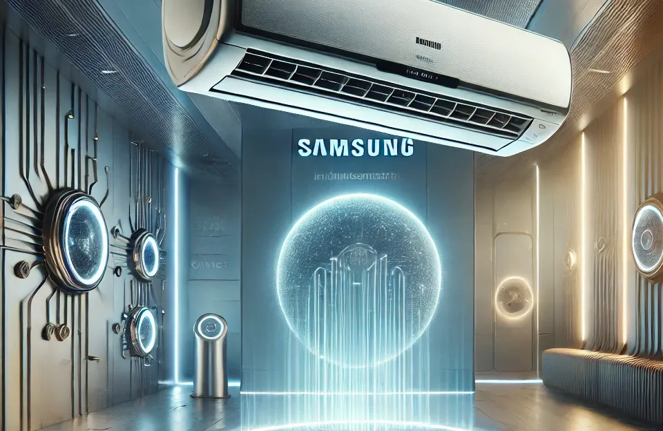 Samsung Ar-condicionado Split Inverter WindFree Connect AI 24.000 BTUs Frio Sem Vento