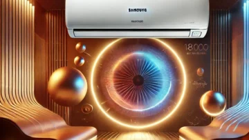 Ar-Condicionado Split Inverter 18000 BTUs Samsung Ultra High Wall Só Frio AR18BVHZCWKNAZ 220V: Eficiência e Conforto