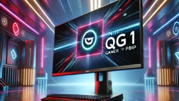 Monitor Gamer QG1 Nitro Series - QG241Y Pbiip: Desempenho, Design e Qualidade de Imagem para Gamers